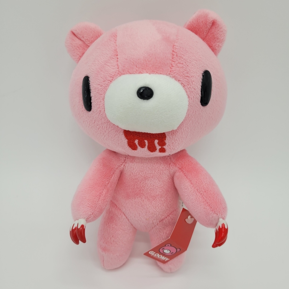 Gloomy Bear Pink Plush Toy 8.5" Culturefly Naughty Grizzly